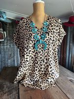 Lacey Leopard Top