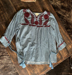 Lucy Embroidered Top