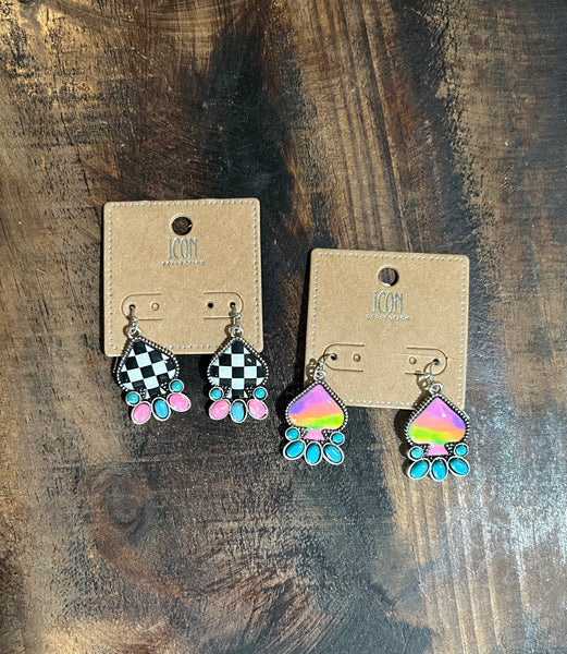 Spade Earrings