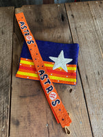 Astros Beaded Cross Body