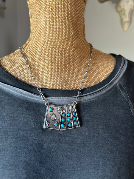 Wild Card Necklace