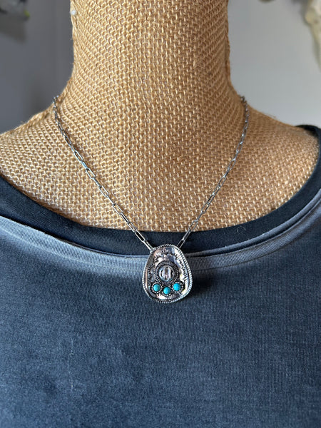 Mini Cowboy Hat Necklace