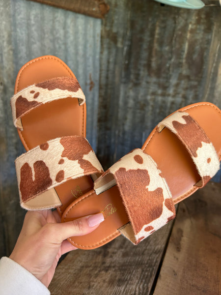 Cow Sandals