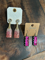 Pink Earrings